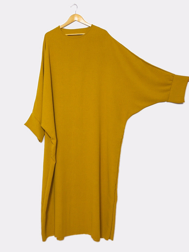 Abaya longue femme REF: Ro2331jazz en tissus jazz