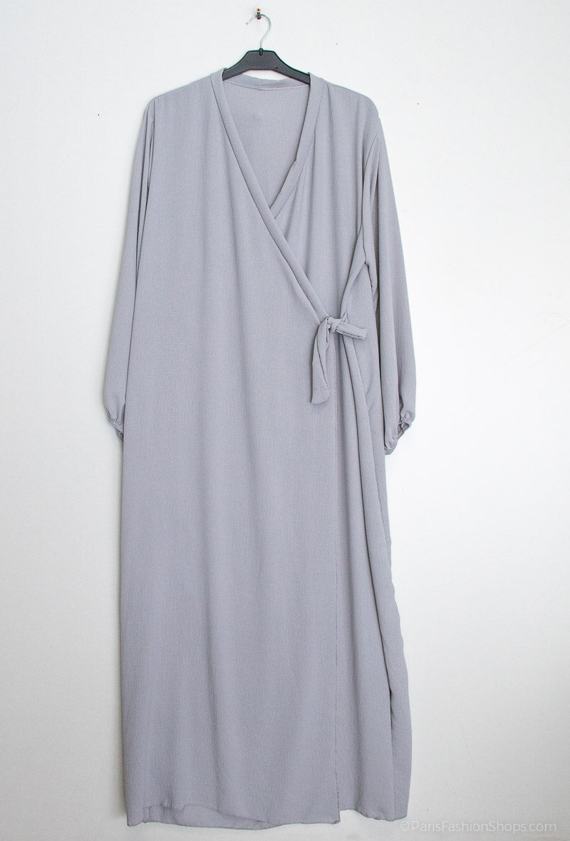 Robe Abaya Porte Feuille Ro2372 Jazz pour Femme - Élégante et Confortable
