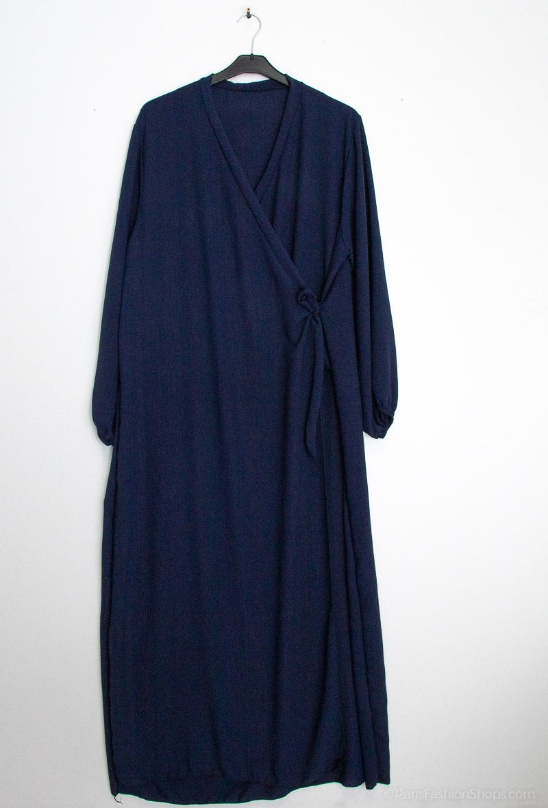 Robe Abaya Porte Feuille Ro2372 Jazz pour Femme - Élégante et Confortable